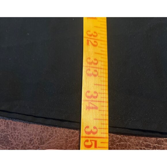 Boohoo Plus Cowl Neck Woven Slip Dress Size 24 Black - Picture 9 of 10